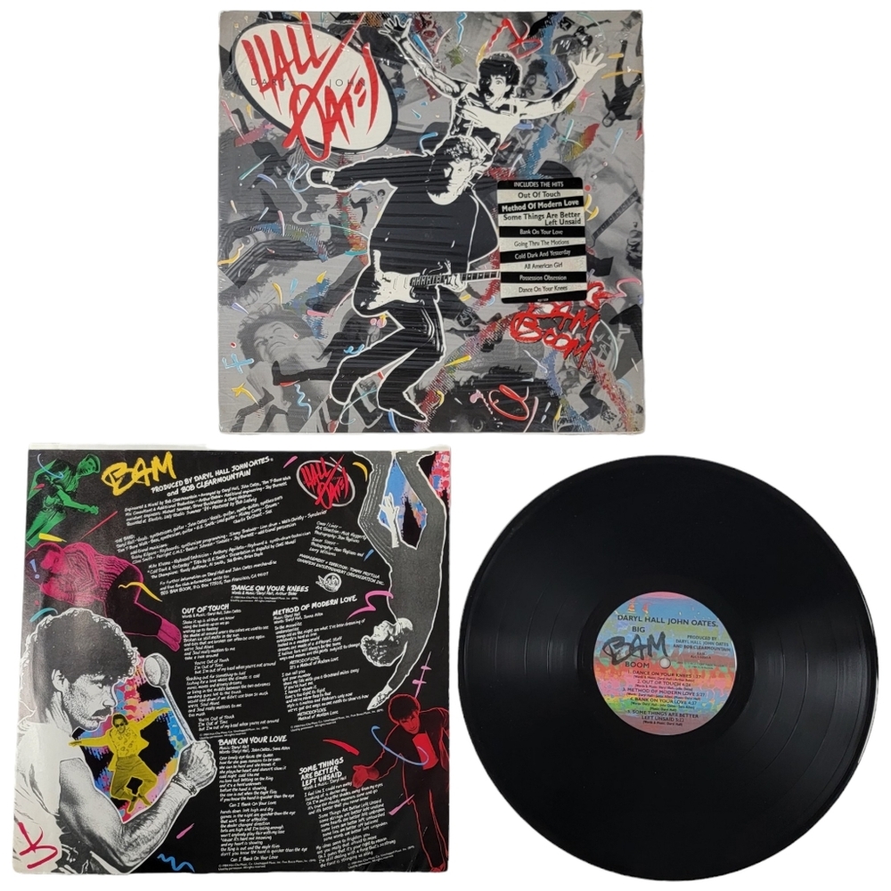 Daryl Hall & John Oates Big Bam Boom Vinyl - RCA 1985
